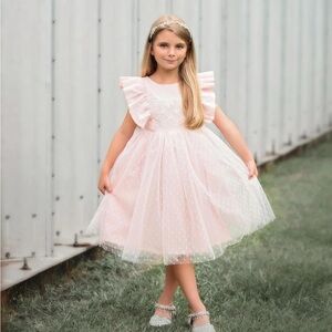 Trish Scully Carolina Dress Pink, 4, Like-New Condition